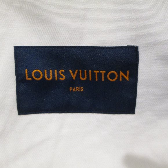 *SOLD* Louis Vuitton Spray Denim Jacket - Picture 6 of 8